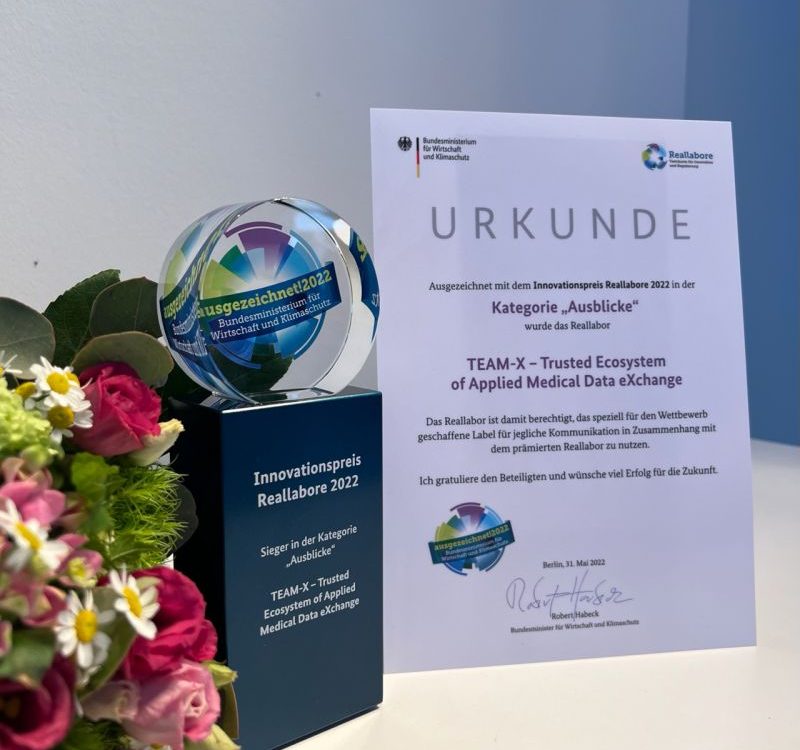C&S gewinnt mit TEAM-X den Innovationspreis Reallabore des BMWK in der Kategorie Ausblicke 2022