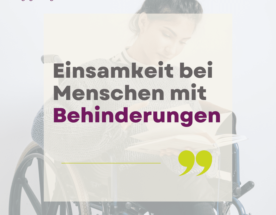 Loneliness among people with disabilities