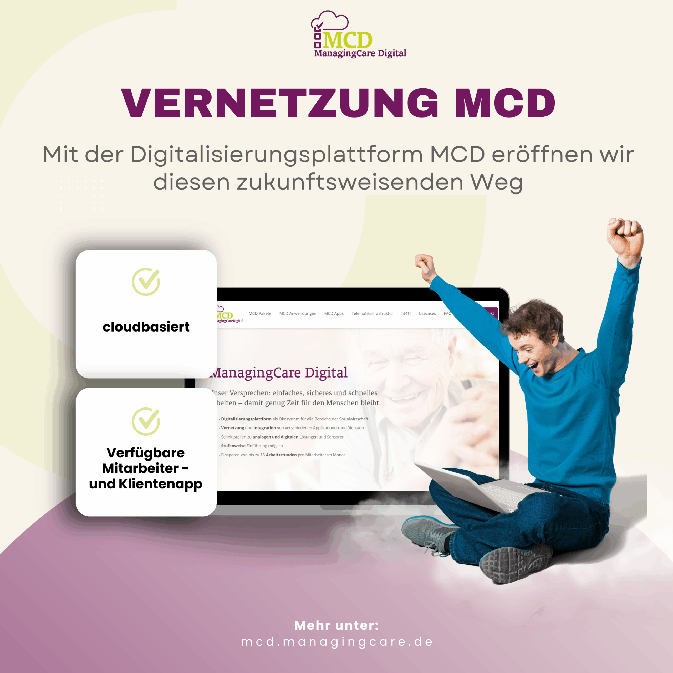 Vernetzung mit der Digitalisierungsplattform MCD