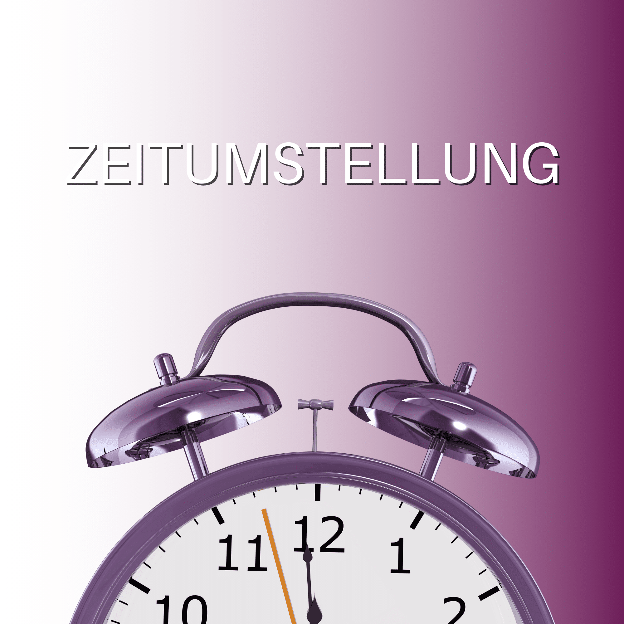 Zeitumstellung 2025 Erinnerung