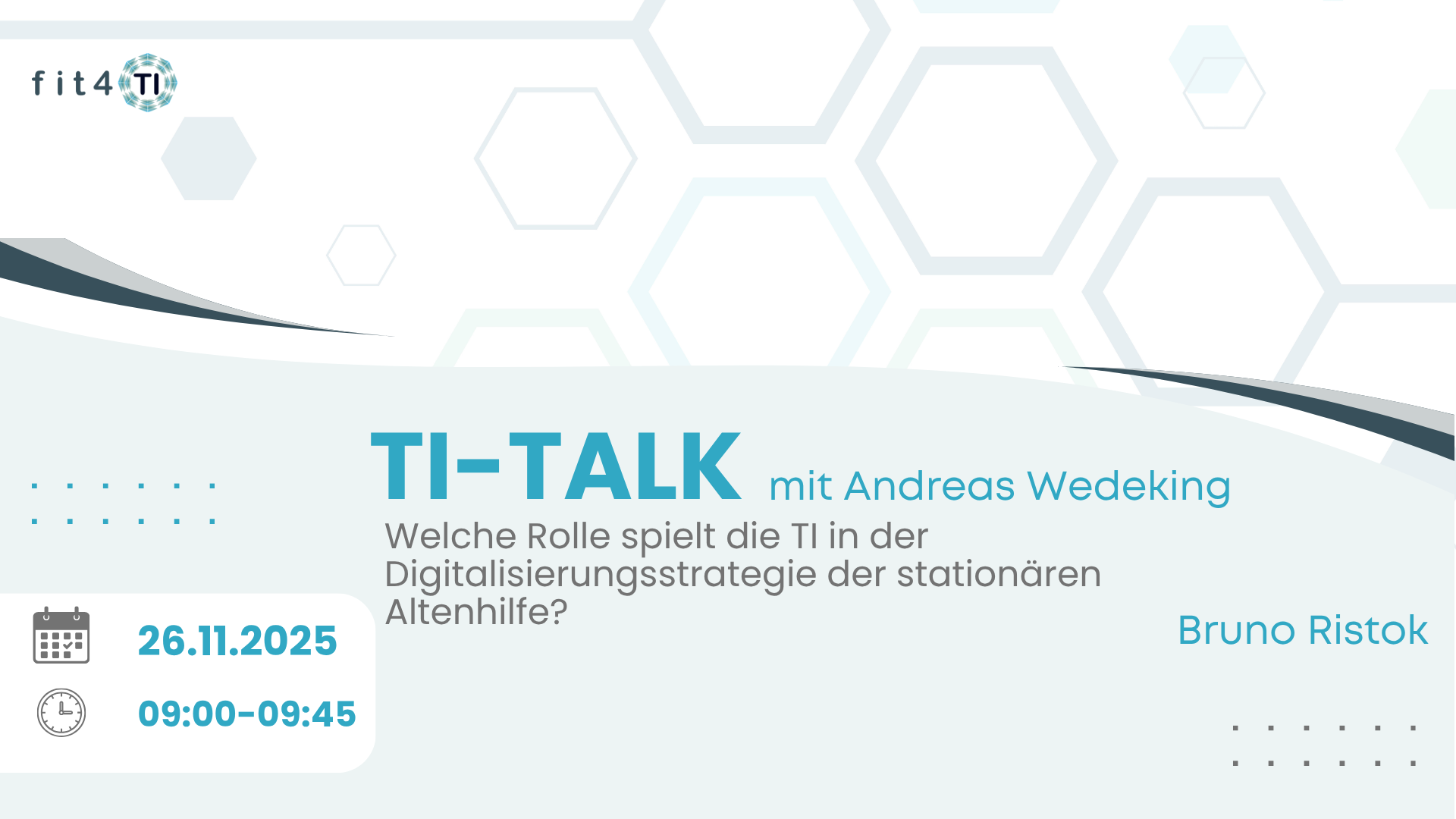 TI Talk Andreas Wedeking